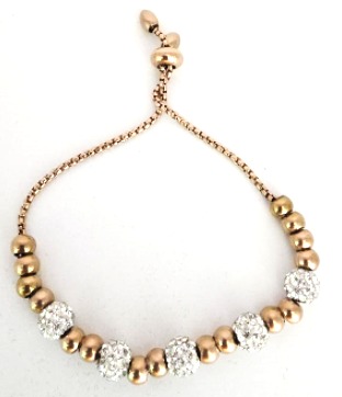 Stainless Steel Charm Bracelet